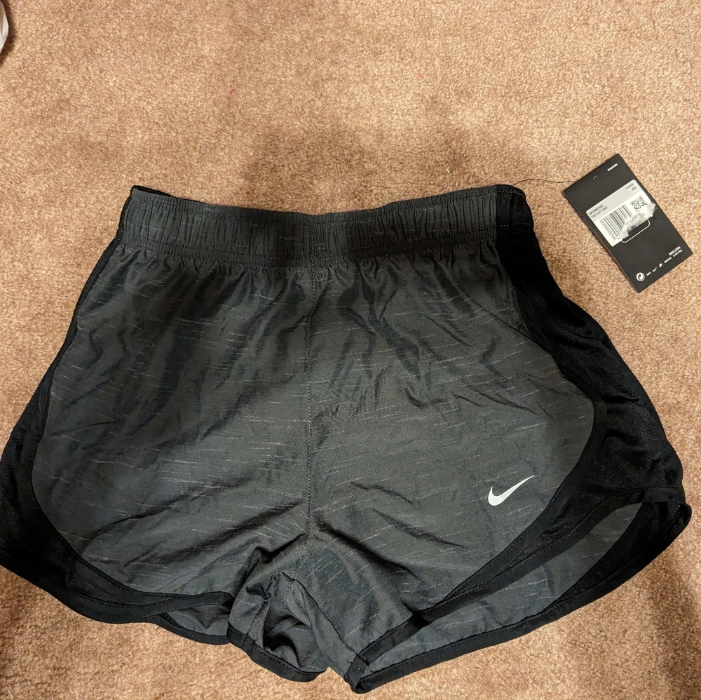 Women's Nike running shorts grey